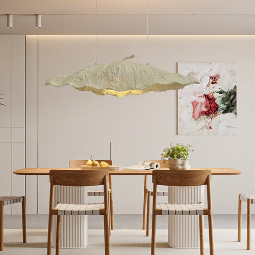 Altalis Artisanal Paper Pulp Pendant Light - Aura Lighting