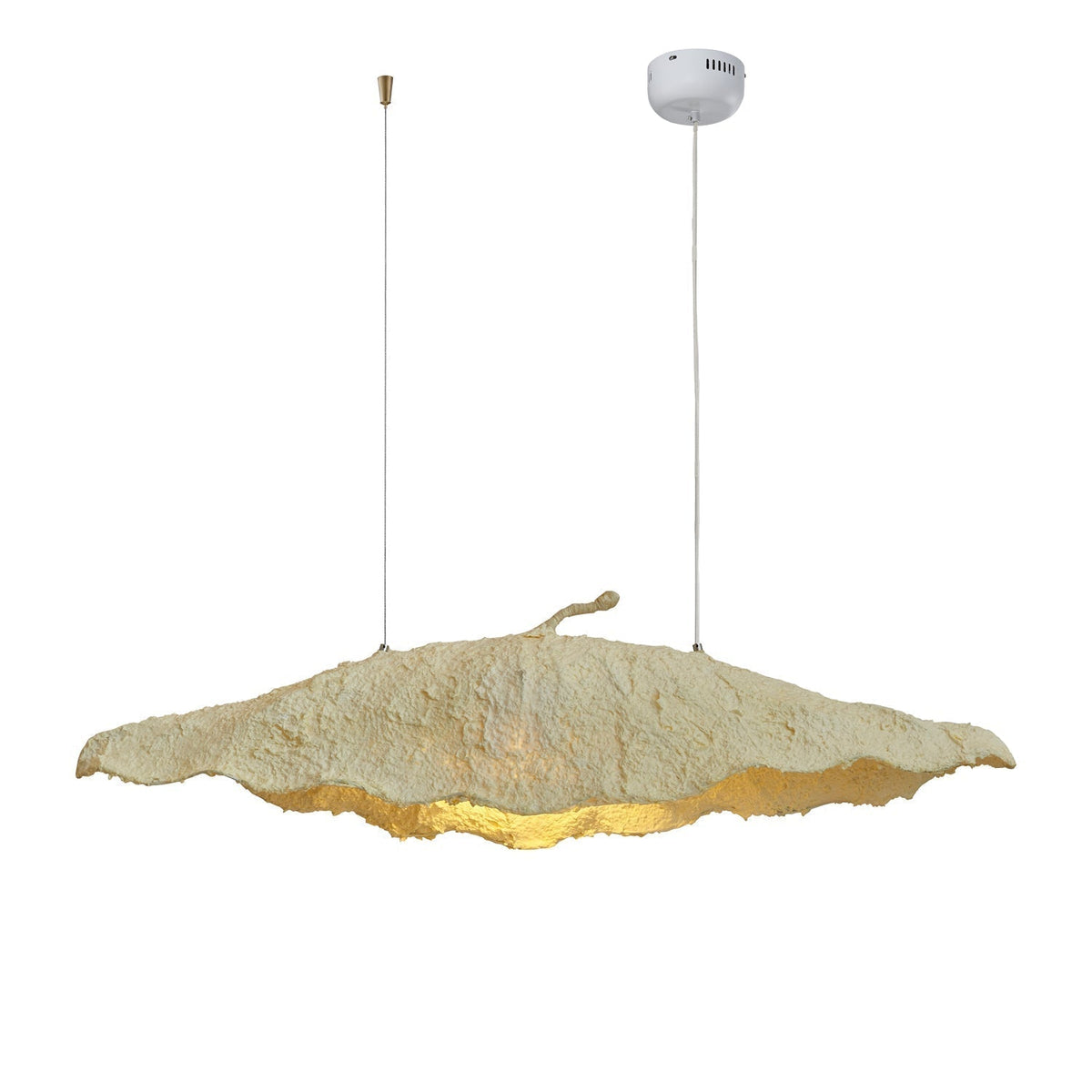 Altalis Artisanal Paper Pulp Pendant Light - Aura Lighting
