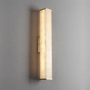 Arcus Modern Minimalist Elegance Brass Alabaster Sconce Wall Lamp - Lamp Copper