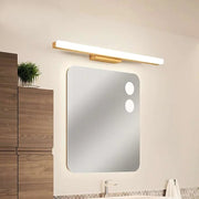Arisha Minimalista Lineal Madera Aplique de Pared Madera/Nogal — imagen 7 | Aura Lighting