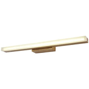 Arisha Minimalista Lineal Madera Aplique de Pared Madera/Nogal — imagen 9 | Aura Lighting