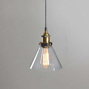 Arisha Industrial Vidrio Lámpara Colgante — imagen 16 | Aura Lighting