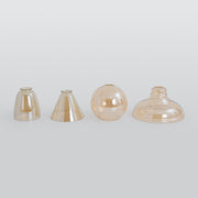Arisha Industrial Vidrio Lámpara Colgante — imagen 26 | Aura Lighting