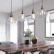 Arisha Industrial Vidrio Lámpara Colgante — imagen 5 | Aura Lighting