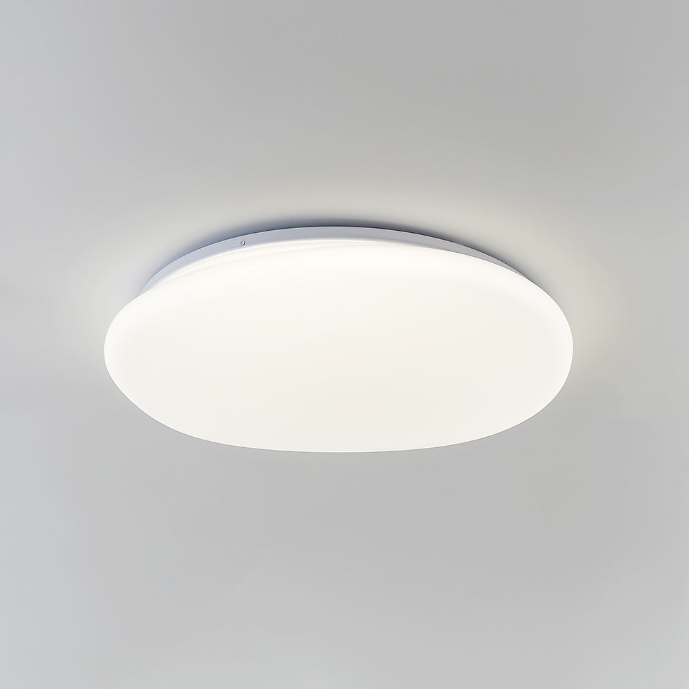 Arisha Irregular Redonda Metal/Acrílica Lámpara de Techo Blanco — imagen 12 | Aura Lighting