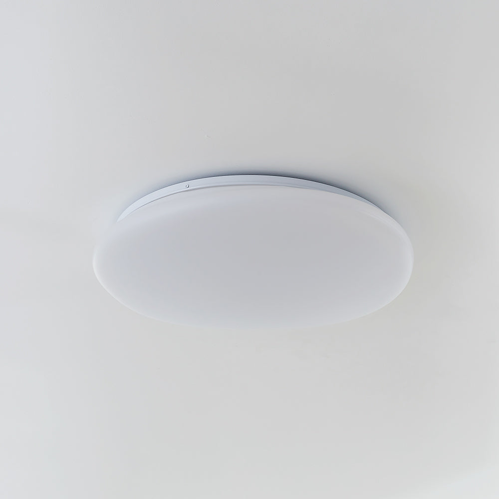 Arisha Irregular Redonda Metal/Acrílica Lámpara de Techo Blanco — imagen 15 | Aura Lighting
