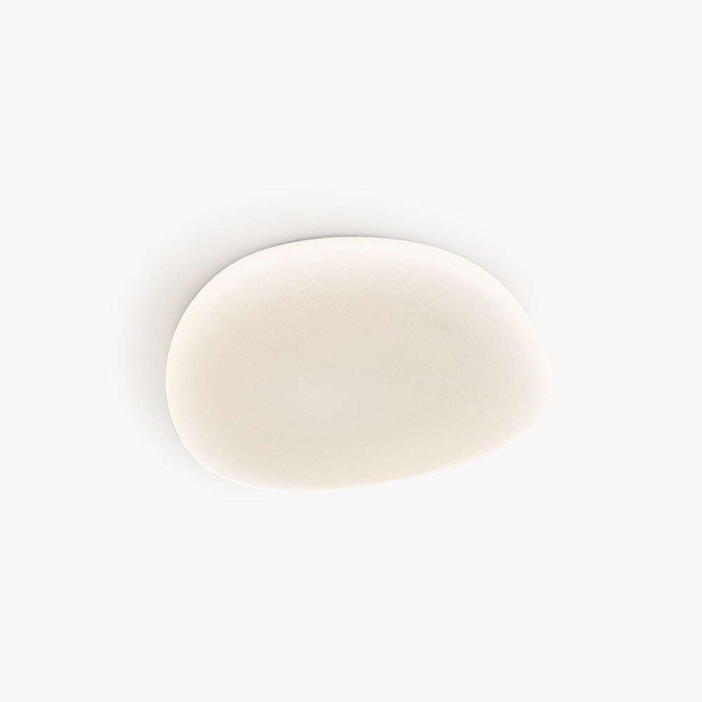 Arisha Irregular Redonda Metal/Acrílica Lámpara de Techo Blanco — imagen 1 | Aura Lighting