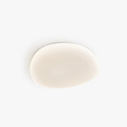 Arisha Irregular Redonda Metal/Acrílica Lámpara de Techo Blanco — imagen 1 | Aura Lighting