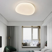 Arisha Irregular Redonda Metal/Acrílica Lámpara de Techo Blanco — imagen 2 | Aura Lighting