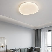 Arisha Irregular Redonda Metal/Acrílica Lámpara de Techo Blanco — imagen 7 | Aura Lighting