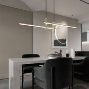 Arisha Lámpara Colgante Lineal Moderna para Comedor — imagen 2 | Aura Lighting