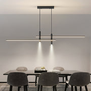 Arisha Lámpara Colgante Lineal Moderna para Comedor — imagen 30 | Aura Lighting