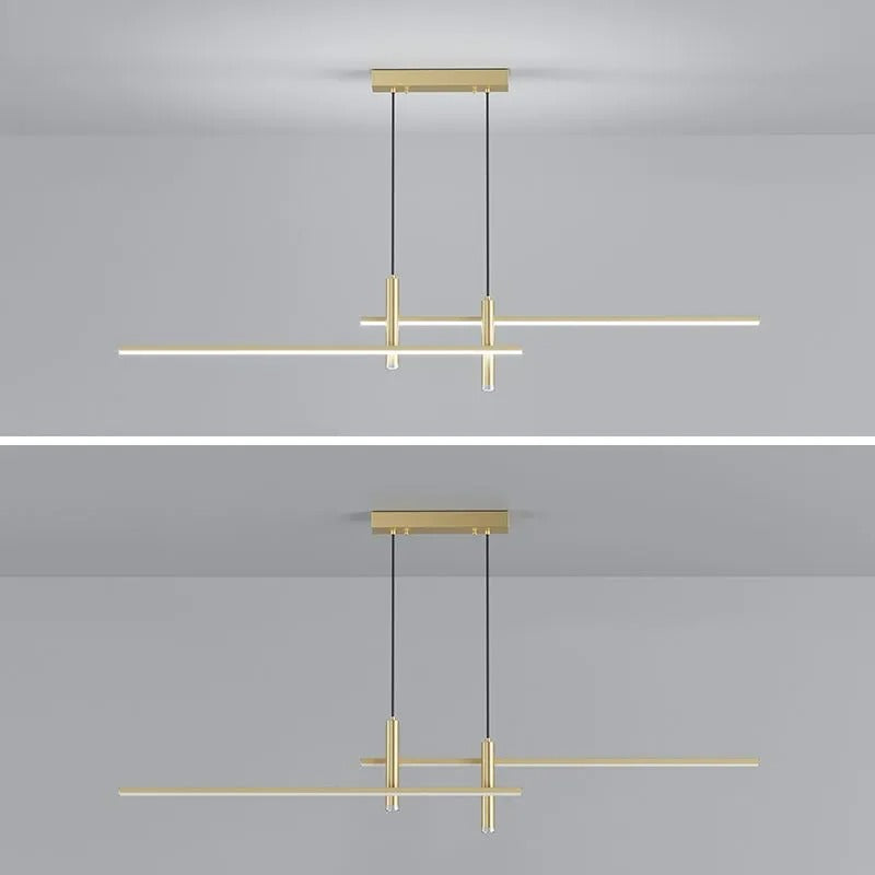 Arisha Lámpara Colgante Lineal Moderna para Comedor — imagen 32 | Aura Lighting