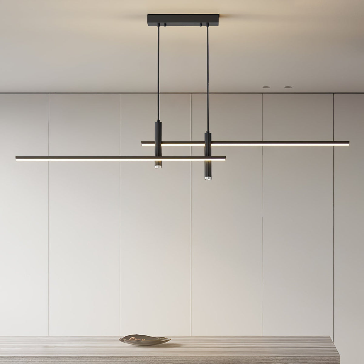 Arisha Lámpara Colgante Lineal Moderna para Comedor — imagen 34 | Aura Lighting