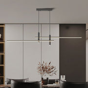 Arisha Lámpara Colgante Lineal Moderna para Comedor — imagen 5 | Aura Lighting