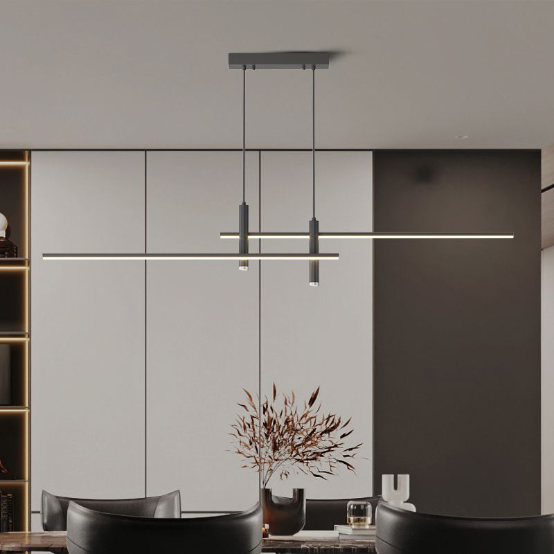 Arisha Lámpara Colgante Lineal Moderna para Comedor — imagen 5 | Aura Lighting