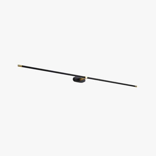 Arisha Lámpara de Pared Lineal Minimalista en Dorado y Negro — imagen 1 | Aura Lighting