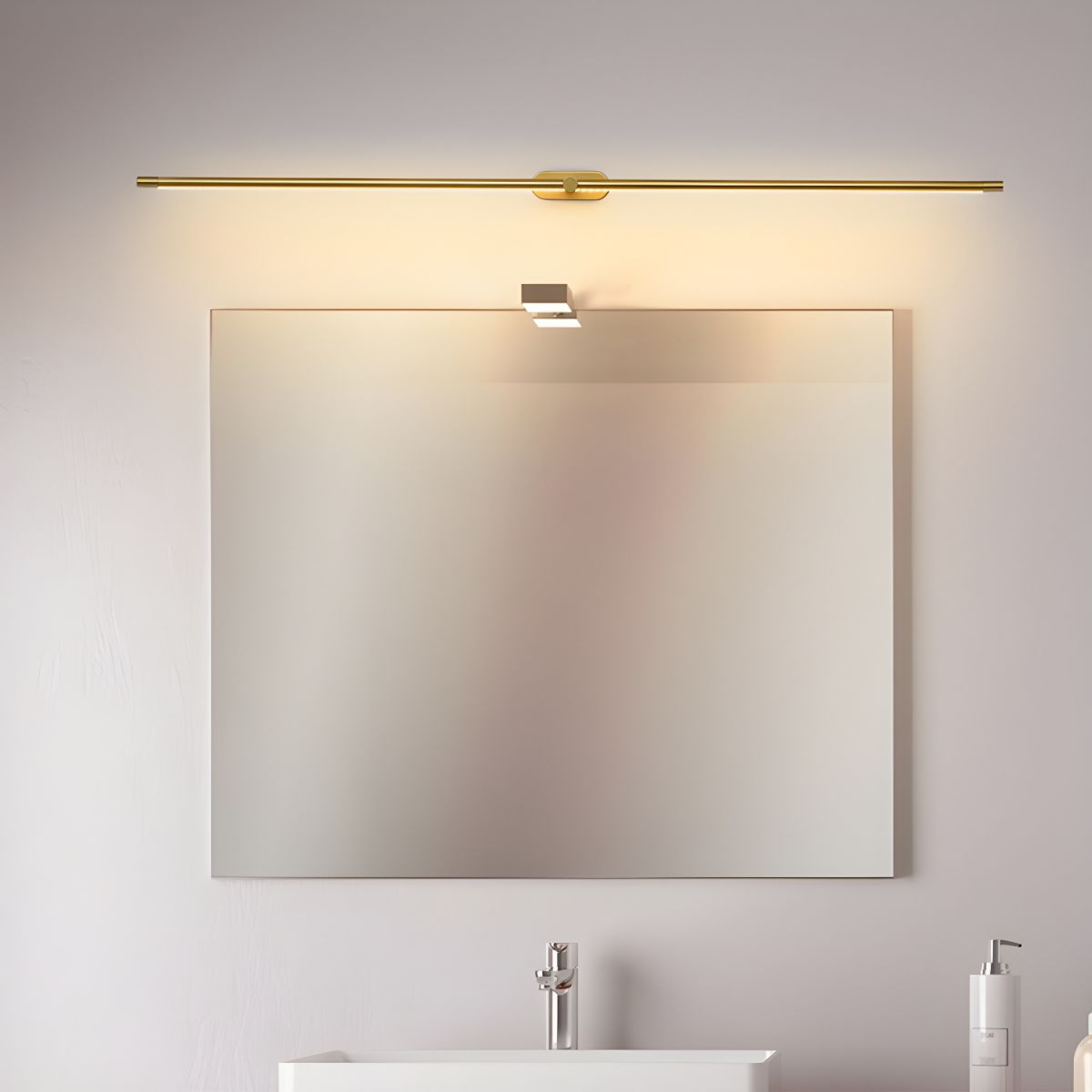Arisha Lámpara de Pared Lineal Minimalista Recargable — imagen 3 | Aura Lighting