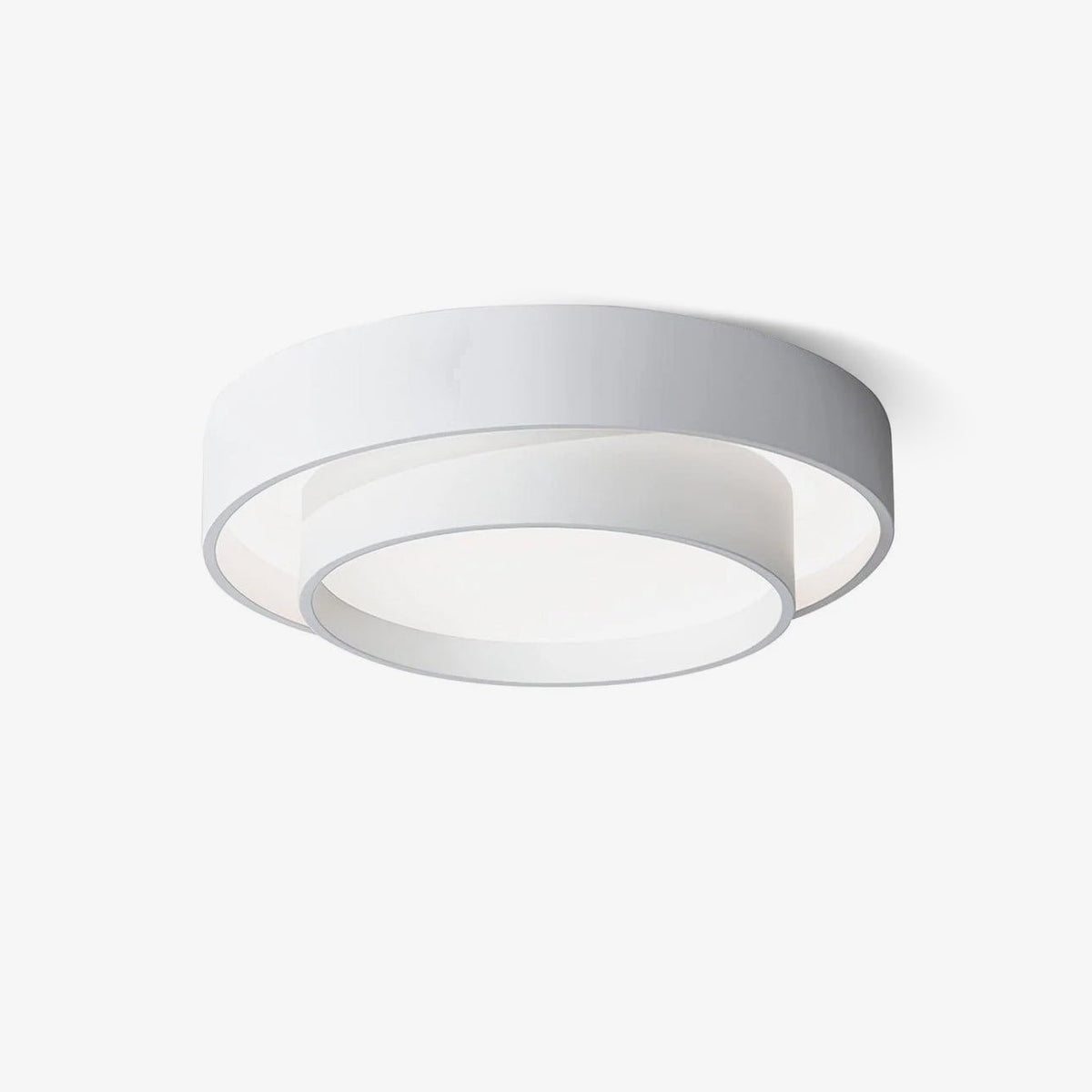 Arisha Lámpara de Techo de Doble Aro en Gris — imagen 12 | Aura Lighting