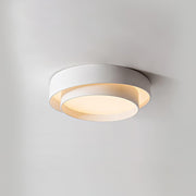 Arisha Lámpara de Techo de Doble Aro en Gris — imagen 15 | Aura Lighting