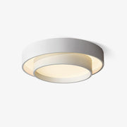 Arisha Lámpara de Techo de Doble Aro en Gris — imagen 1 | Aura Lighting