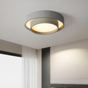 Arisha Lámpara de Techo de Doble Aro en Gris — imagen 24 | Aura Lighting