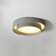 Arisha Lámpara de Techo de Doble Aro en Gris — imagen 28 | Aura Lighting