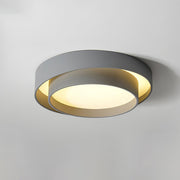Arisha Lámpara de Techo de Doble Aro en Gris — imagen 29 | Aura Lighting