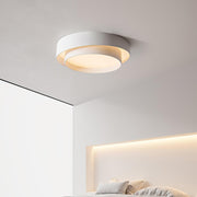 Arisha Lámpara de Techo de Doble Aro en Gris — imagen 3 | Aura Lighting