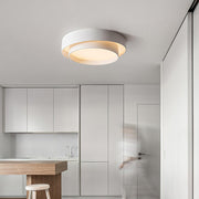 Arisha Lámpara de Techo de Doble Aro en Gris — imagen 4 | Aura Lighting