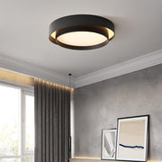 Arisha Lámpara de Techo de Doble Aro en Gris — imagen 7 | Aura Lighting