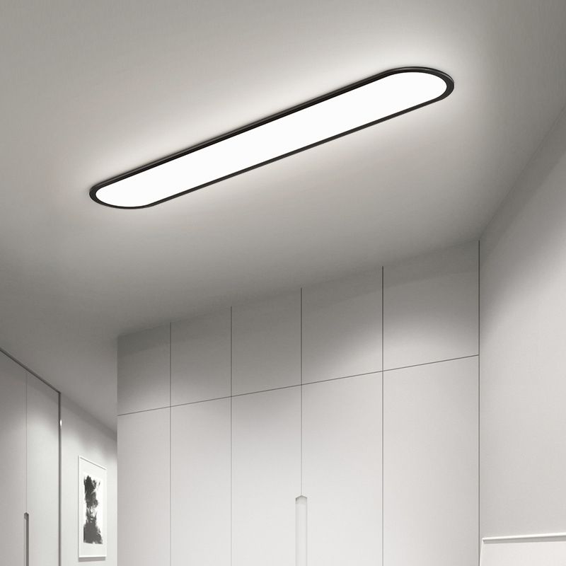 Arisha Lámpara de Techo Flush Mount Oval Minimalista — imagen 1 | Aura Lighting