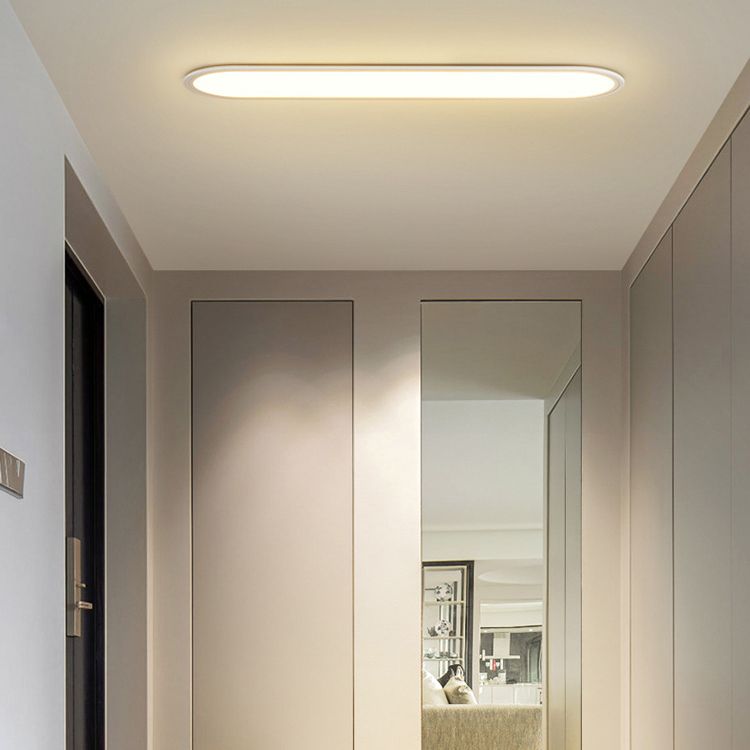 Arisha Lámpara de Techo Flush Mount Oval Minimalista — imagen 2 | Aura Lighting