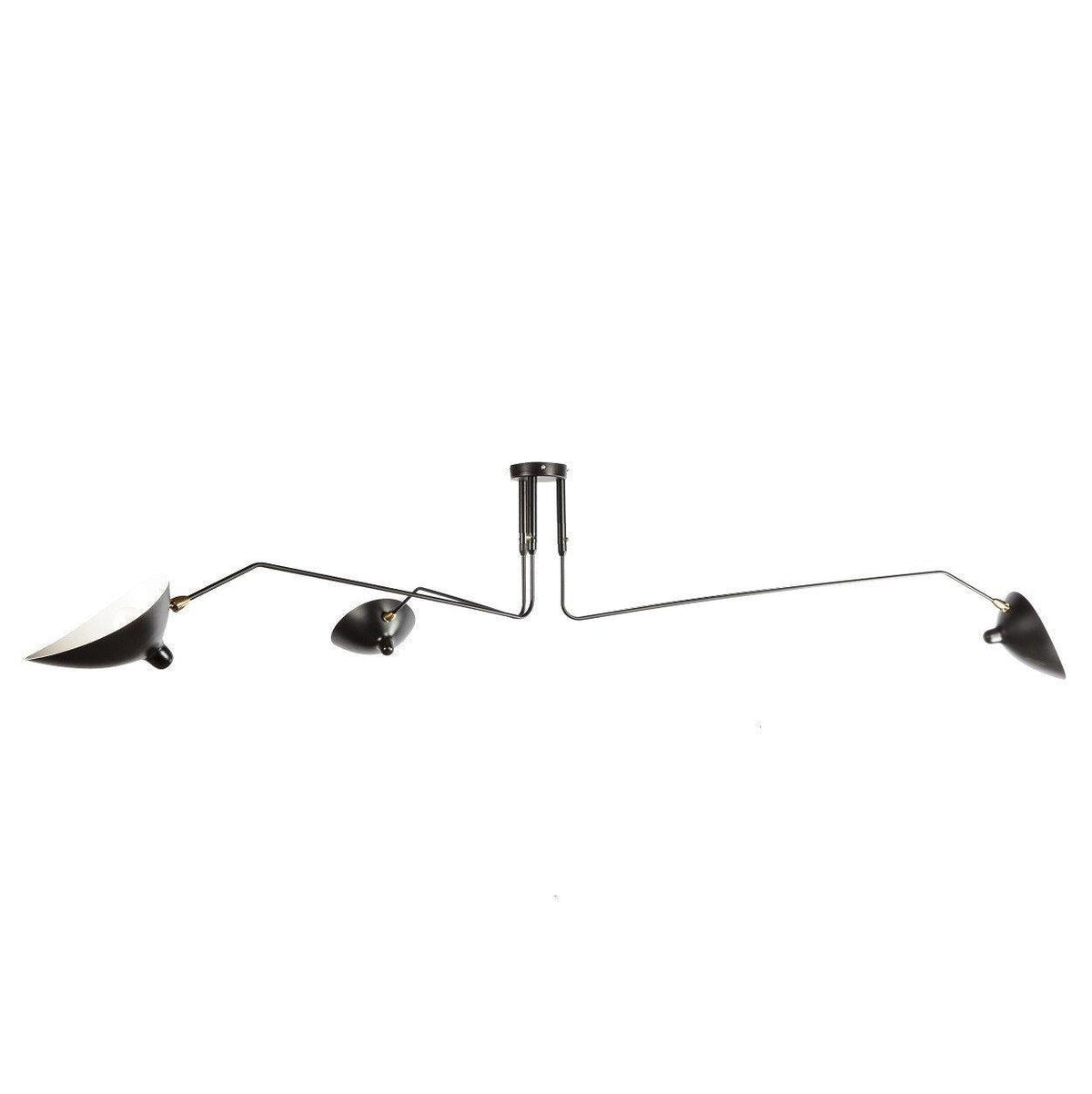 Arisha Lámpara de Techo Industrial de Tres Brazos — imagen 11 | Aura Lighting
