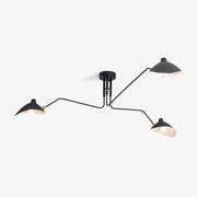 Arisha Lámpara de Techo Industrial de Tres Brazos — imagen 1 | Aura Lighting