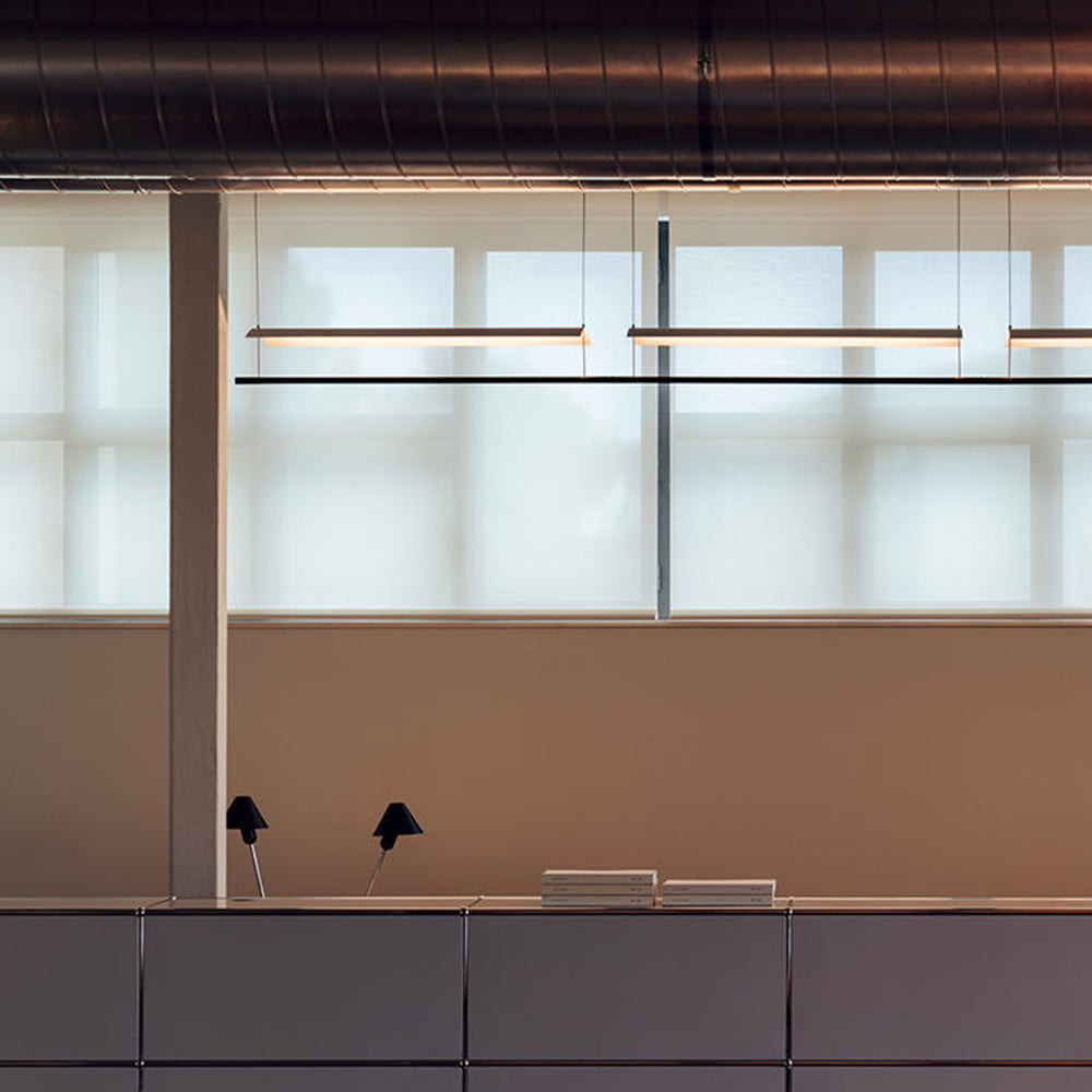 Arisha Minimalista Lineal Metal/Acrílico Lámpara Colgante — imagen 13 | Aura Lighting