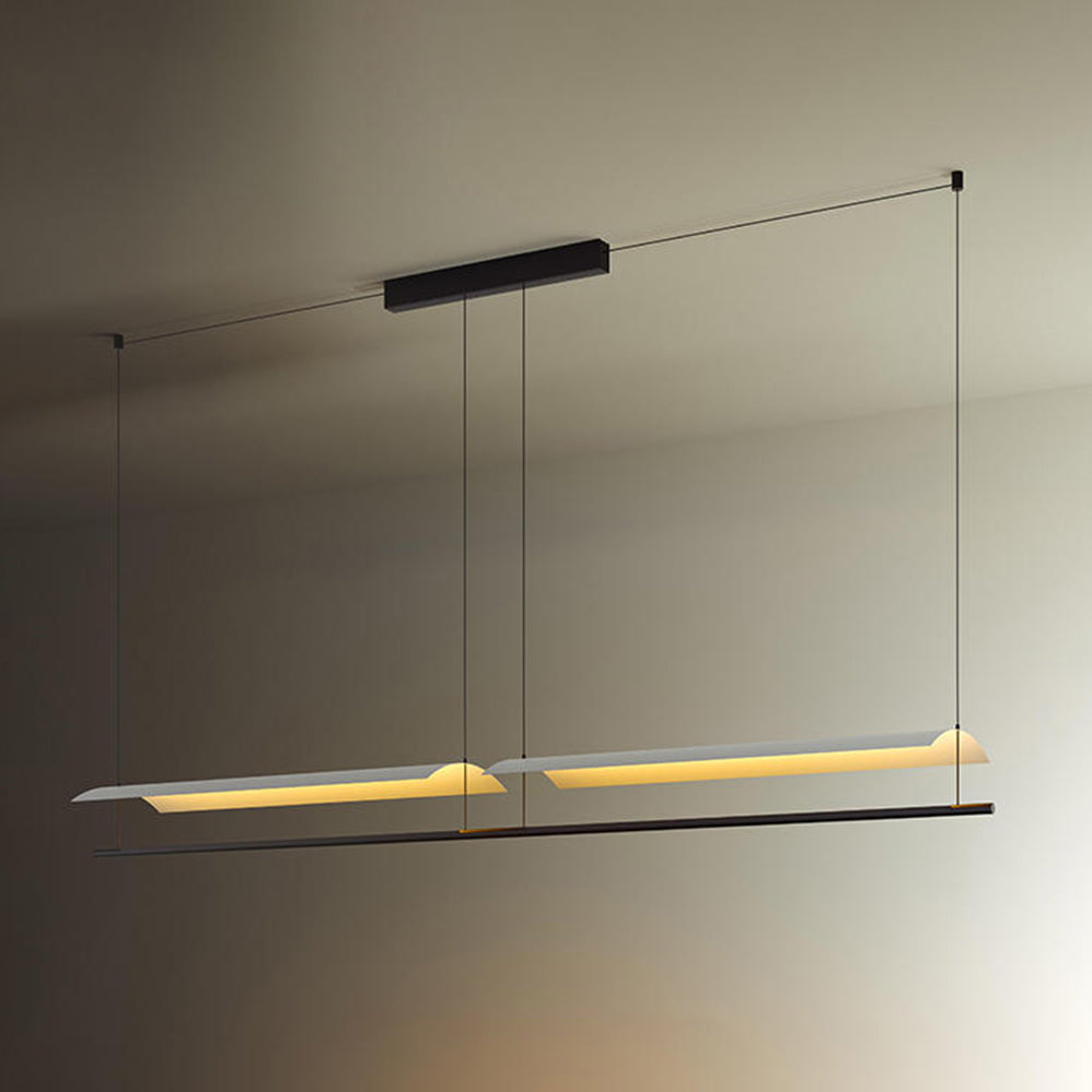 Arisha Minimalista Lineal Metal/Acrílico Lámpara Colgante — imagen 15 | Aura Lighting