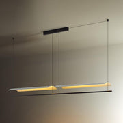 Arisha Minimalista Lineal Metal/Acrílico Lámpara Colgante — imagen 15 | Aura Lighting