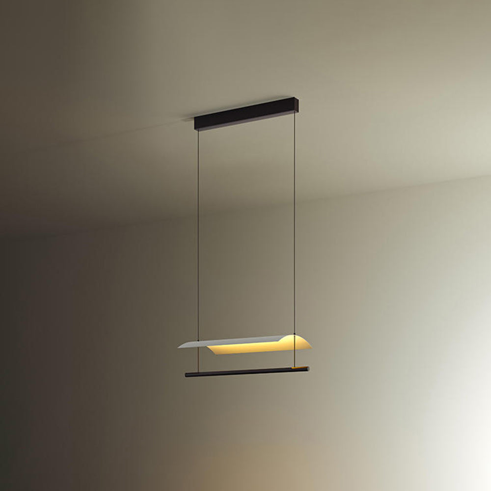 Arisha Minimalista Lineal Metal/Acrílico Lámpara Colgante — imagen 17 | Aura Lighting