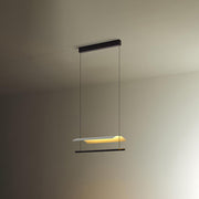 Arisha Minimalista Lineal Metal/Acrílico Lámpara Colgante — imagen 17 | Aura Lighting