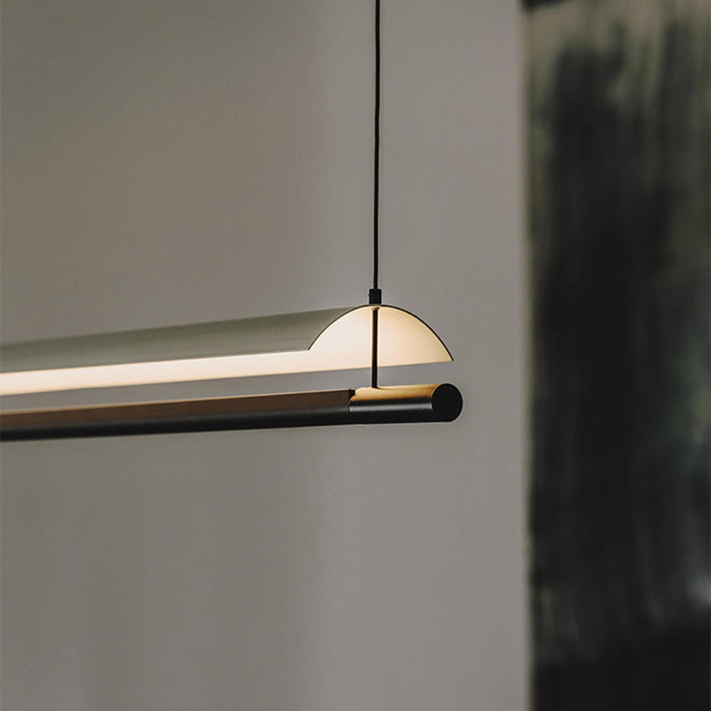 Arisha Minimalista Lineal Metal/Acrílico Lámpara Colgante — imagen 18 | Aura Lighting