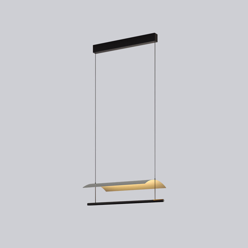 Arisha Minimalista Lineal Metal/Acrílico Lámpara Colgante — imagen 19 | Aura Lighting