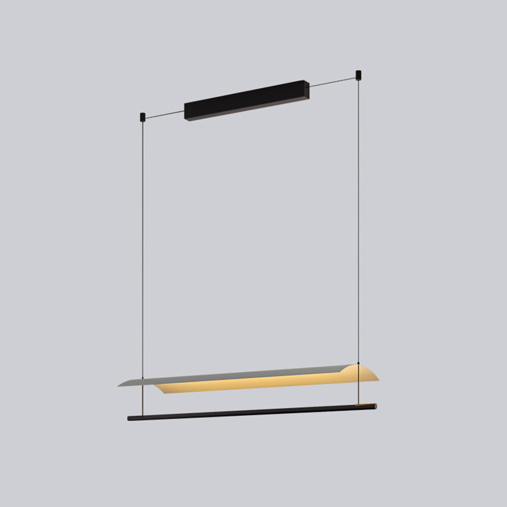 Arisha Minimalista Lineal Metal/Acrílico Lámpara Colgante — imagen 21 | Aura Lighting