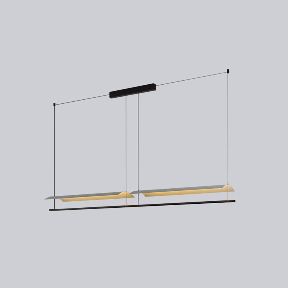 Arisha Minimalista Lineal Metal/Acrílico Lámpara Colgante — imagen 22 | Aura Lighting