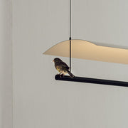Arisha Minimalista Lineal Metal/Acrílico Lámpara Colgante — imagen 6 | Aura Lighting