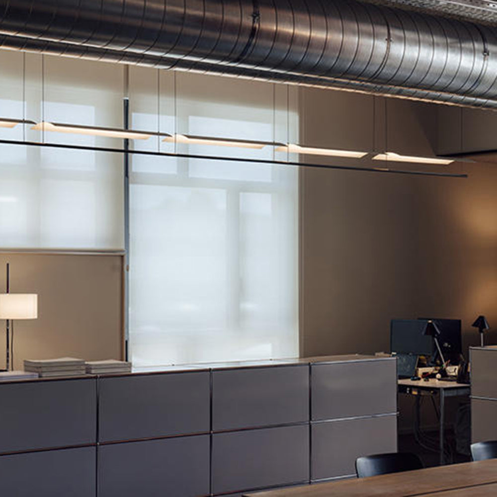 Arisha Minimalista Lineal Metal/Acrílico Lámpara Colgante — imagen 7 | Aura Lighting