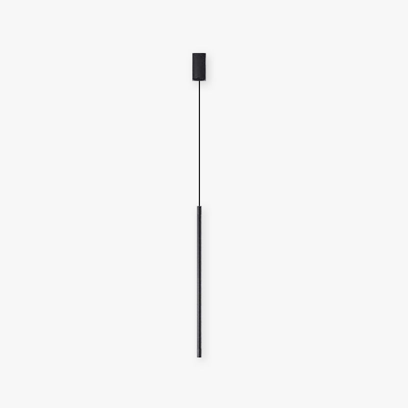 Arisha Minimalista Lineal Metal Lámpara Colgante Negra — imagen 1 | Aura Lighting