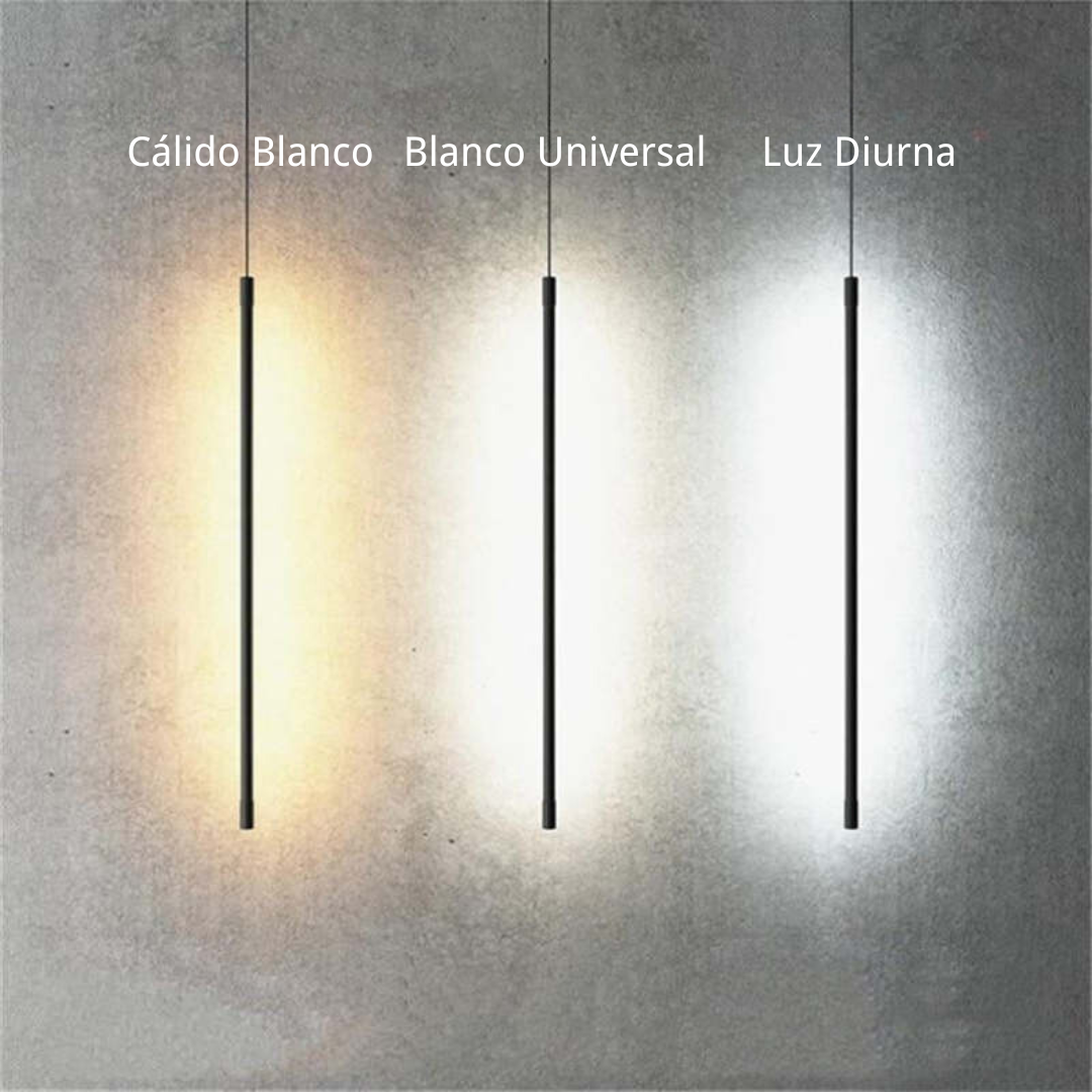 Arisha Minimalista Lineal Metal Lámpara Colgante Negra — imagen 5 | Aura Lighting