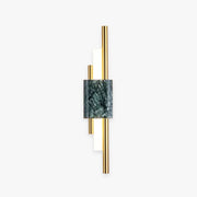 Arisha Moderna Geometría Metal LED Aplique de Pared Blanca/Dorada/Verde — imagen 1 | Aura Lighting