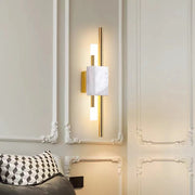 Arisha Moderna Geometría Metal LED Aplique de Pared Blanca/Dorada/Verde — imagen 5 | Aura Lighting
